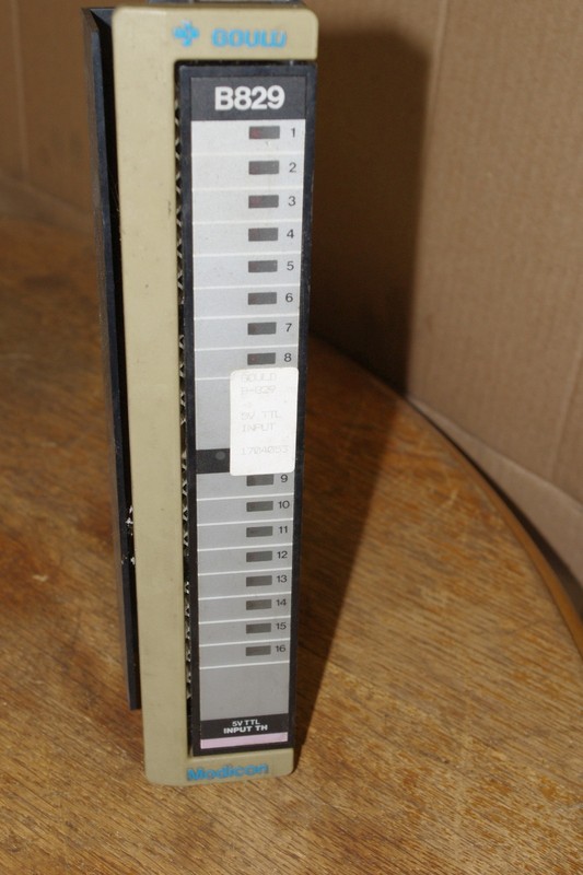 Gould Modicon B829 5V TTL input Module *FREE SHIPPING*