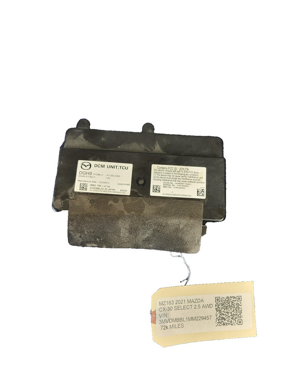 Used Oem Mazda Telematics Communication Control Module for 2021 CX-30 2.5L AWD