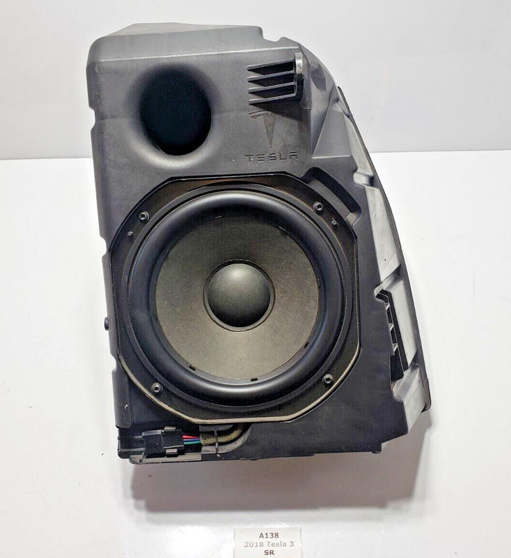 ✅ 17-23 OEM Tesla Model 3 Audio System Speaker Subwoofer Loudspeaker Bass Box