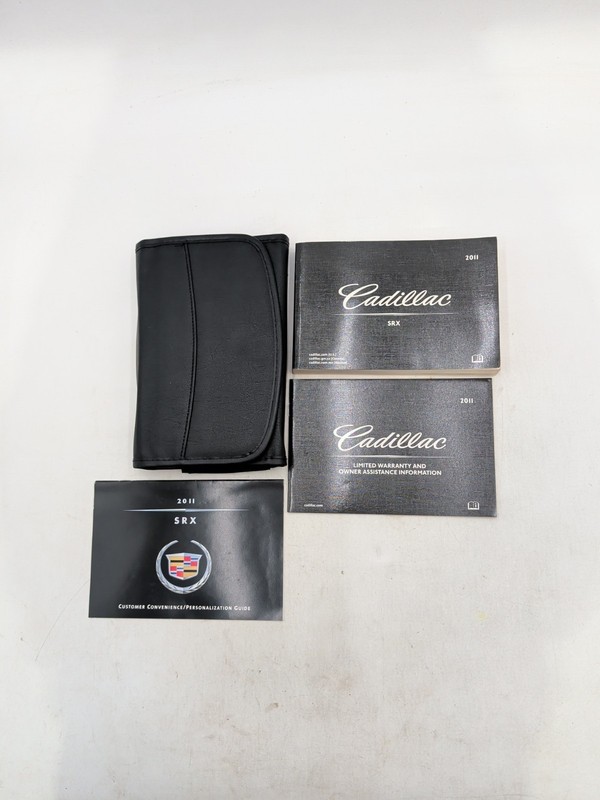 2011 Cadillac SRX Owners Manual With Warranty Guide And Case Free Shipping