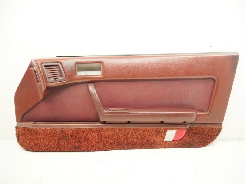 1986 Mazda RX-7 Right Front Door Trim Panel Cover Assembly RH FB0468420 OEM
