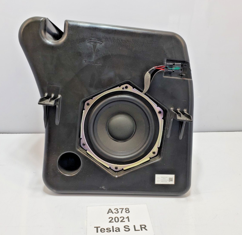 ✅ 2021-2025 OEM Tesla Model S X Rear Subwoofer Sub Woofer Speaker Bass Box