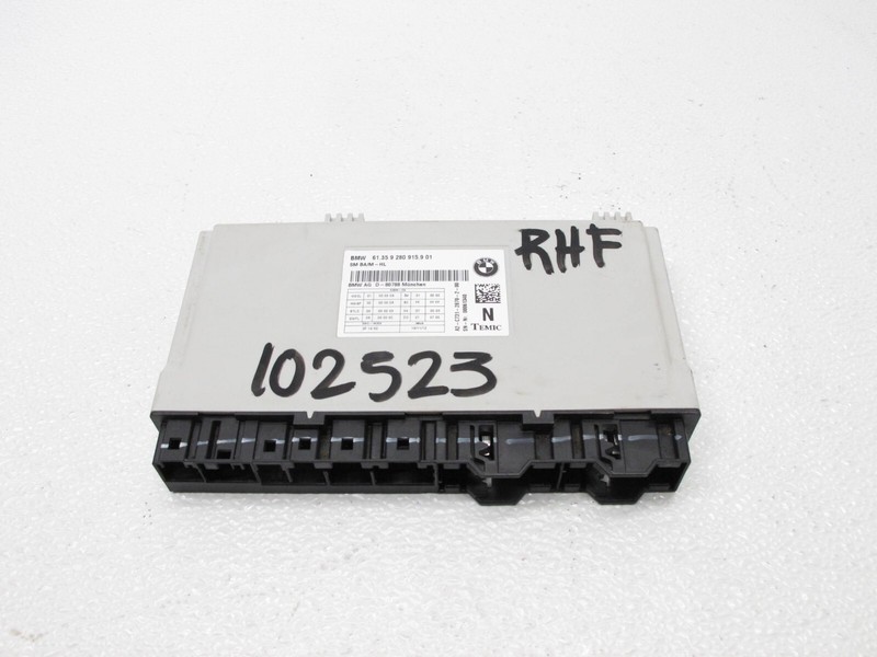11-16 BMW F10 528i 535i 550i M5 SEAT COMPUTER CONTROL MODULE FRONT OEM 102523 R