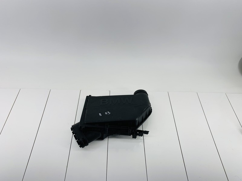 11-17 BMW X3 F25 3.0L L6 N55 GAS ENGINE MOTOR AIR INTAKE CLEANER HOUSING BOX OEM