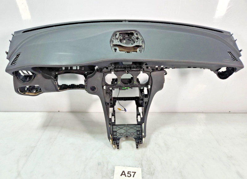 ✅19-21 OEM Mercedes W205 C63 Dashboard Instrument Panel LEATHER Black
