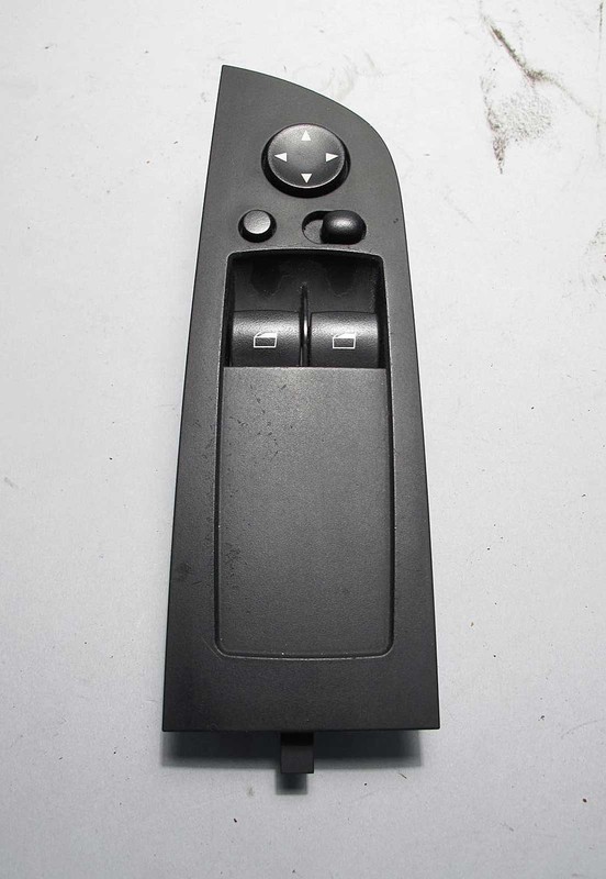 2007-2013 BMW E92 3-Series Coupe Master Left WindowMirror Switch Black OEM