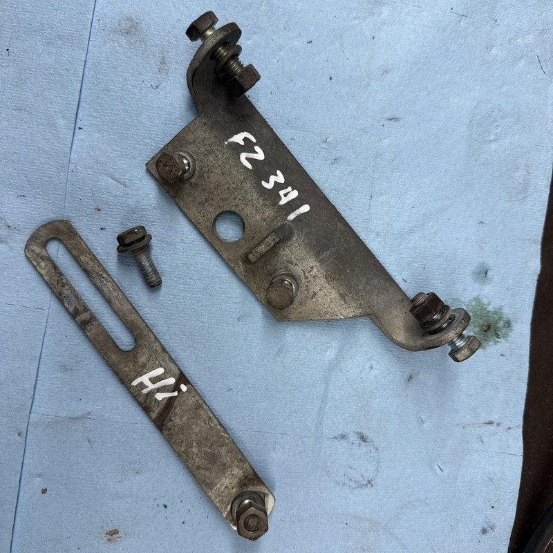 1980’s Vintage Club Car Ds Gas Fz341 Golf Cart Motor Starter Generator Bracket
