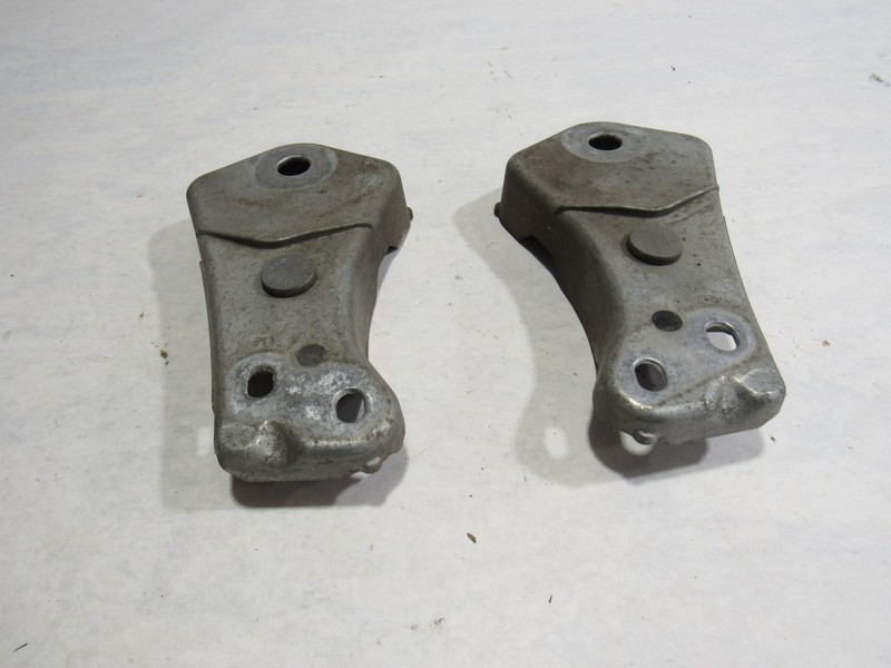 18-20 Mercedes E63 S W213 2018 Rear Crossmember Stop Plate Mount Set Pair |:Y