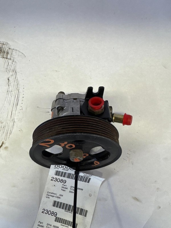 Power Steering Pump/motor NISSAN TITAN 04 05 06 07 08 09 10 11 12 13 14 15