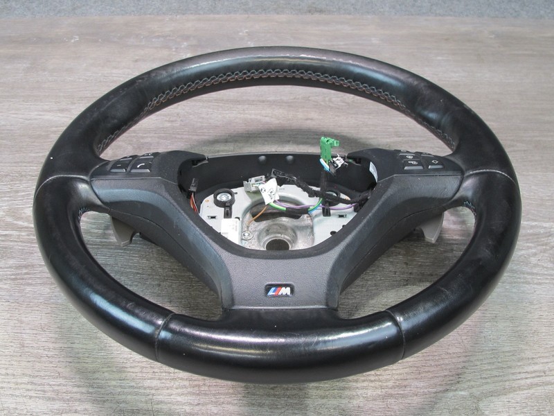 2010-2014 BMW E71 E72 X6M SPORT HEATED LEATHER STEERING W CONTROLS & PADDLES