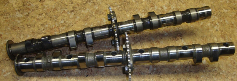 2004 Yamaha YZF600R YZF 600 YZF600 R YZF600R Engine Camshafts Cam Shaft Head K3