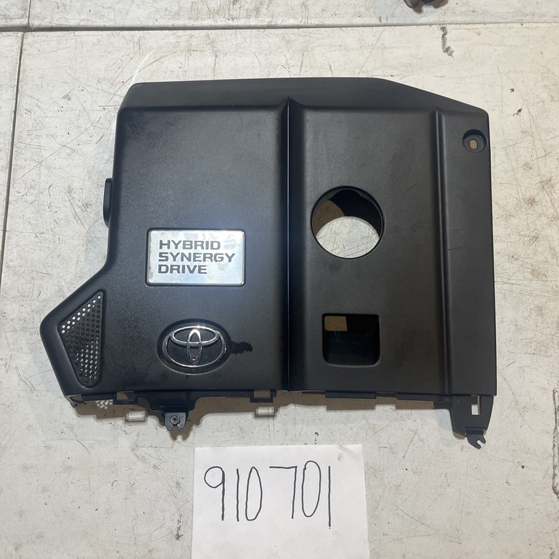 2006 2007 TOYOTA HIGHLANDER 3.3 HYBRID TOP UPPER ENGINE PLASTIC COVER USED 06 07