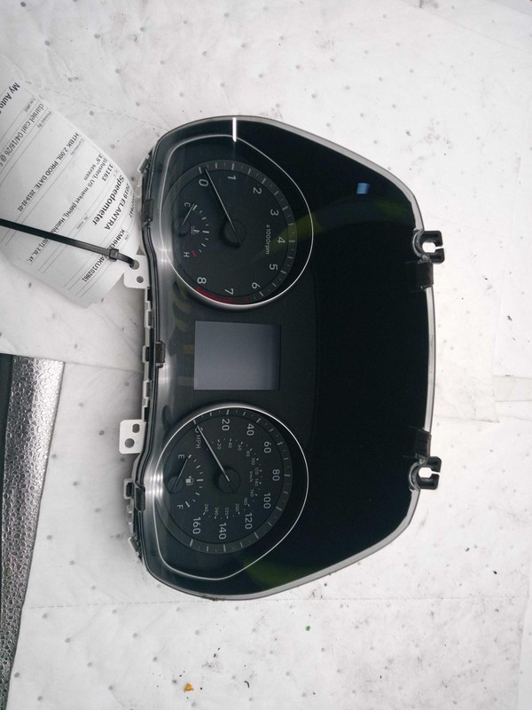 2019 Hyundai Elantra Speedometer Gauge Black OEM 94001G3510 79k Miles