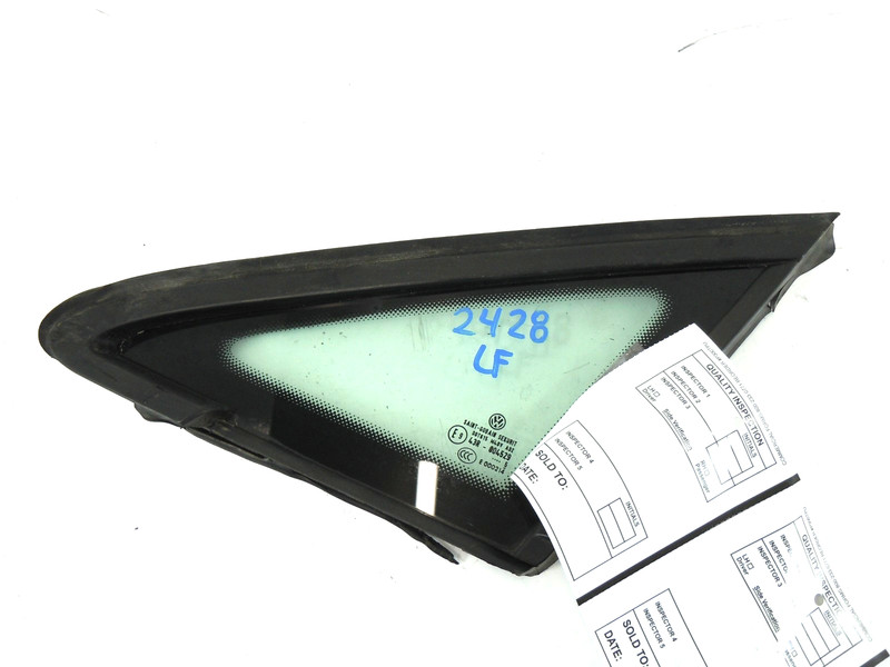 2015 15 Volkswagen Golf Sportwagen Front Vent Window Glass Driver Left OEM