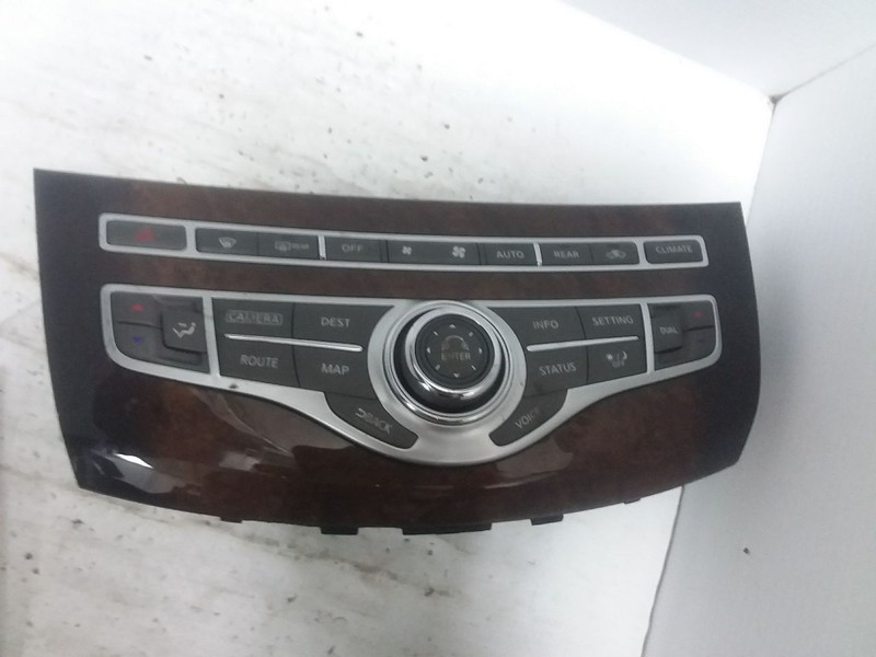 Temperature Navigation Control Panel Dash Mounted Fits 14-16 INFINITI QX60