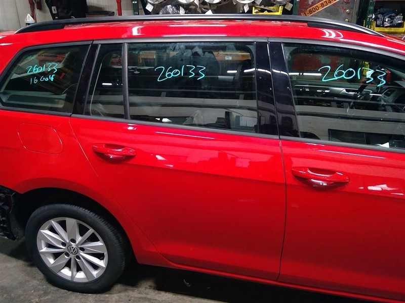 Passenger Rear Side Door Wagon Light Tint Glass Opt 4KC Fits 15-19 GOLF 1779914