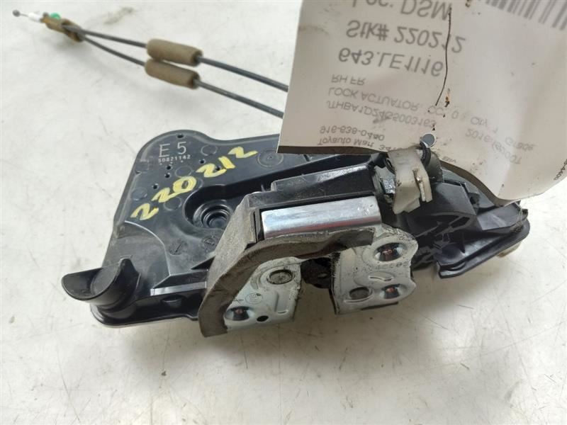 2016 LEXUS IS200T PASSENGER SIDE FRONT DOOR LOCK ACTUATOR