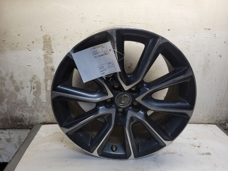 Rim Wheel 19x8 Alloy 10 5 Twin Spoke Fits 17-18 LEXUS RC300 1640212