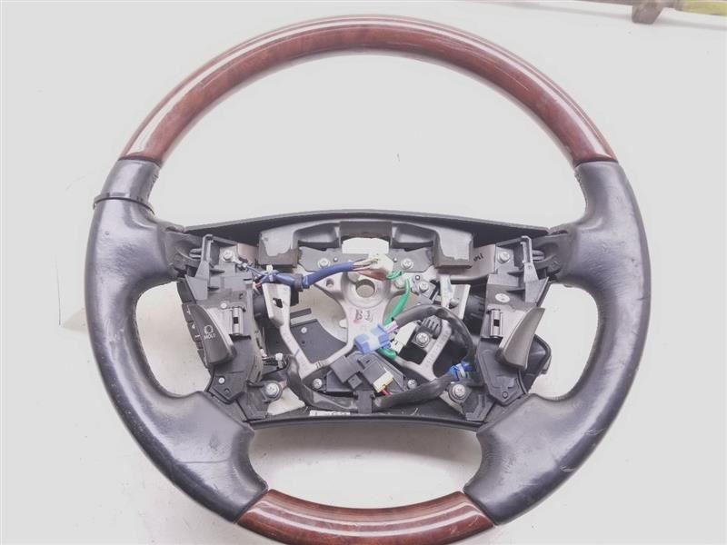 2007 LEXUS LS460 STEERING WHEEL BLK-LB20 419276