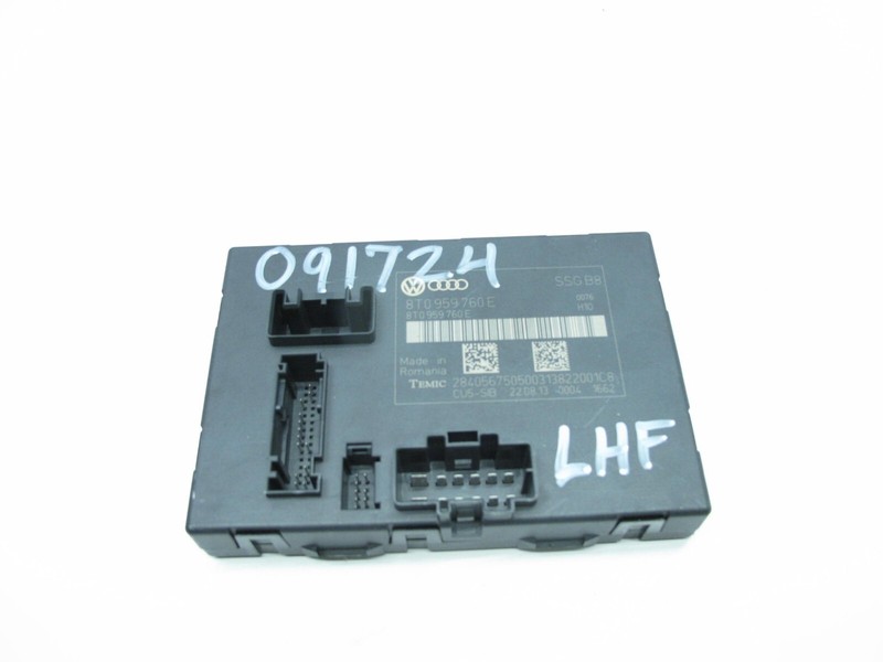 10-17 AUDI 8T A5 S5 RS5 FRONT DRIVER LEFT SEAT CONTROL MODULE OEM 091724