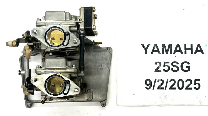 1991 Yamaha 25hp Outboard Crankshaft and Pistons 6L2-11400-10-00 FRESHWATER!