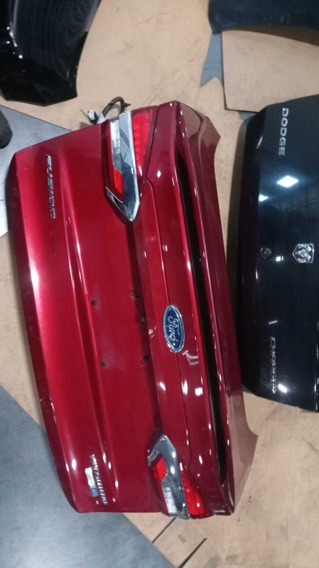 2019 Ford Fusion Deck Lid Trunk Lid Red OEM HS7Z19G490D 74000 Miles