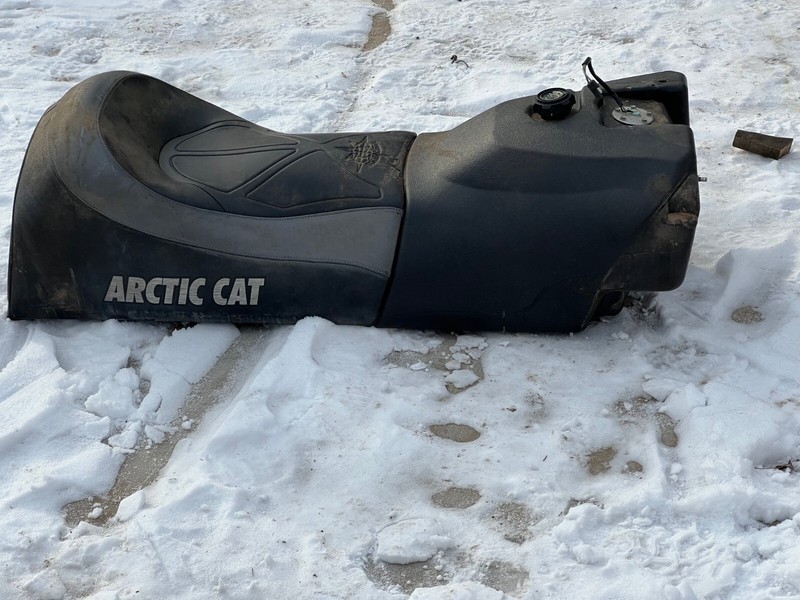 Arctic Cat Snowmobile Pantera 550 Seat and Gas Tan 1718-541