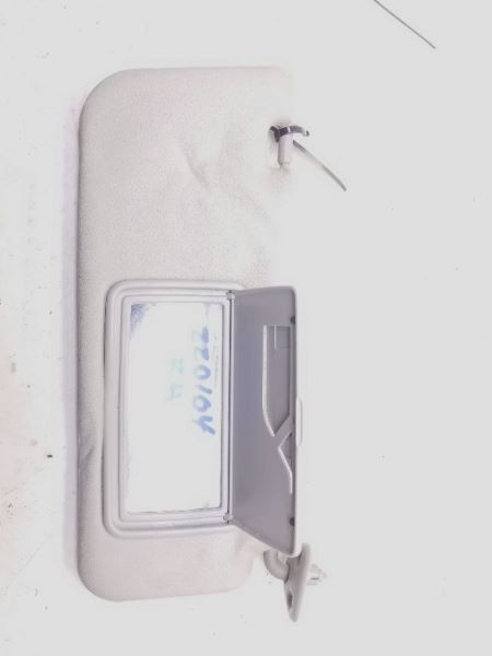 06 SCION XA PASSENGER RIGHT SUN VISOR BLK-FD13
