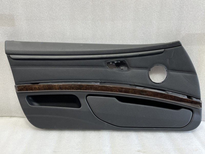 2007-2013 BMW 328i 335i E92 COUPE LEFT DRIVER FRONT DOOR TRIM PANEL KASW BLACK