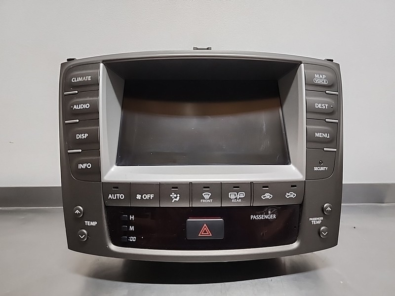 2006 Thru 2009 LEXUS IS250 IS350 NAVIGATION RADIO STEREO SCREEN HEADUNIT OEM