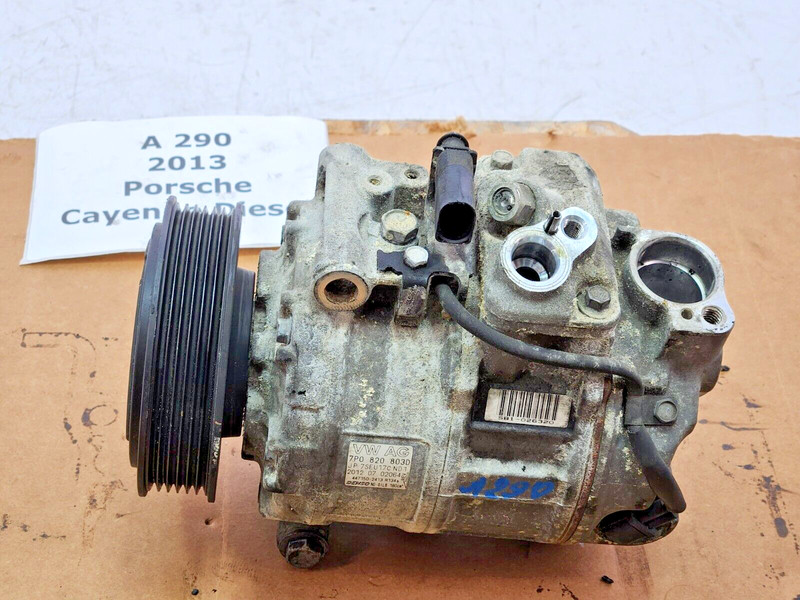✅ 11-18 OEM Porsche Cayenne 958 Diesel 3.0L AC Air Conditioning Compressor Pump