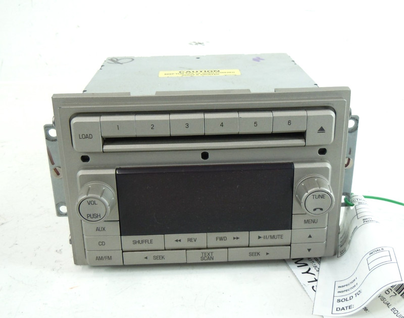 2007 07 Lincoln MKX AM FM Radio CD Disc MP3 Player Receiver OEM