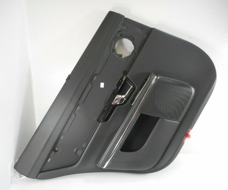 11 Jaguar XJL Rear Passenger Right Interior Door Trim Panel OEM Black