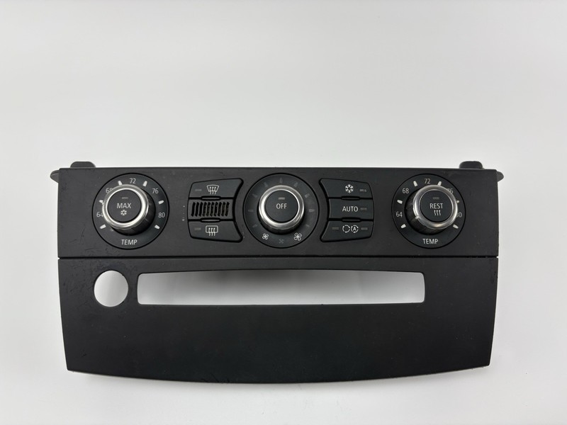 2007 BMW 530I DASH HEATER A/C CLIMATE TEMPERATURE CONTROL PANEL OEM 64119122399
