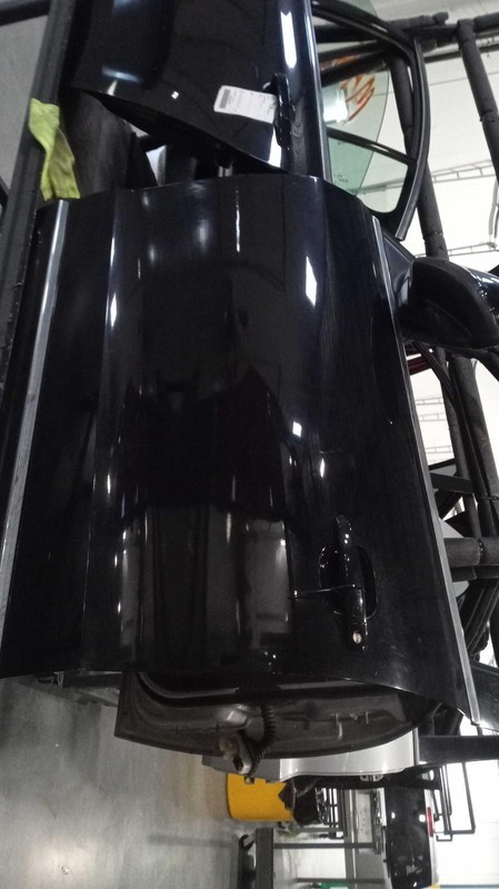 2014 Audi Q5 Front Left Door Black Phantom Pearl 350790 Used OEM Part