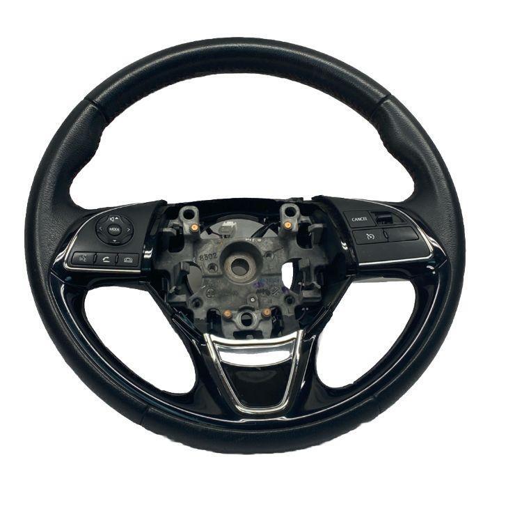 Mitsubishi Outlander Sport steering wheel 18 23 leather red stich OEM 4400A706XB