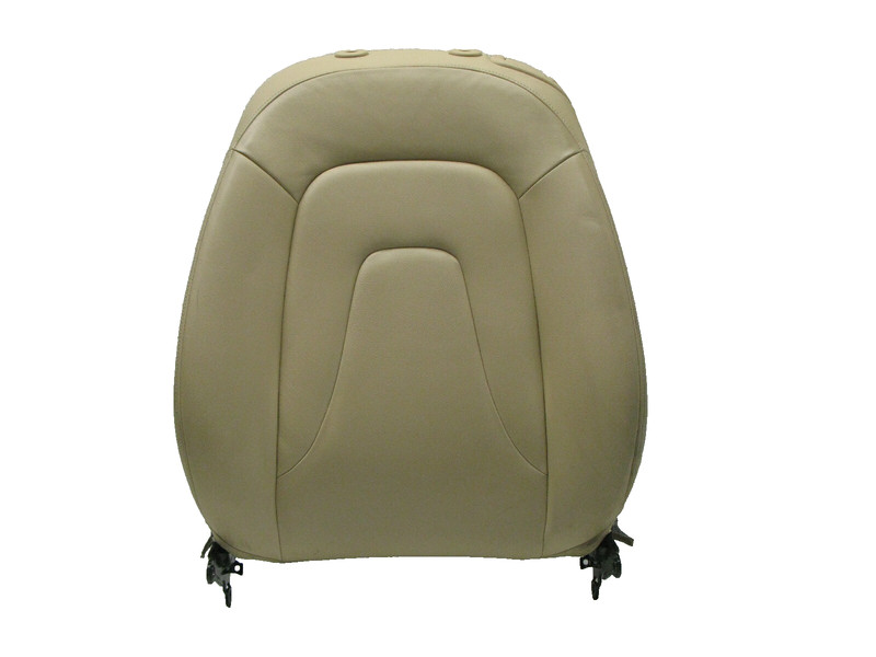 08-16 AUDI B8 A4 SEDAN FRONT LEFT DRIVER UPPER SEAT CUSHION SKIN 102721