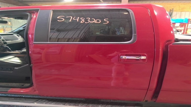 Driver Rear Side Door Crew Cab 4 Door Fits 10-14 FORD F150 PICKUP 3505433