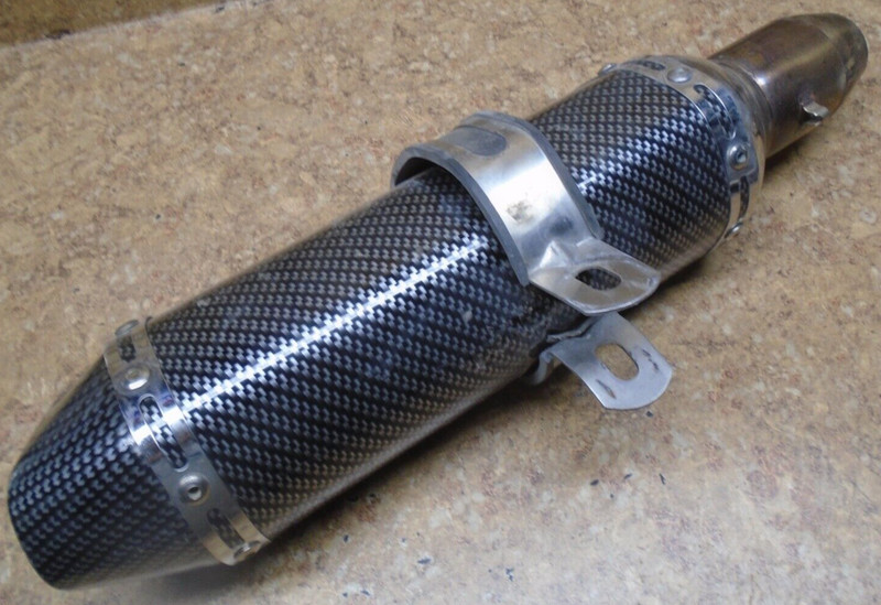 2009 Kawasaki Ninja EX250 EX 250 J EX250J Exhaust Muffler Pipe Aftermarket 2010