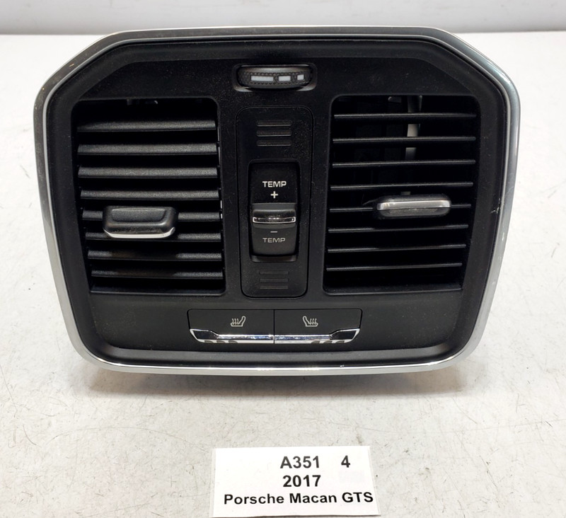 ✅ 2015-2018 OEM Porsche Macan GTS 95B Rear Center Console Air Vent 34k