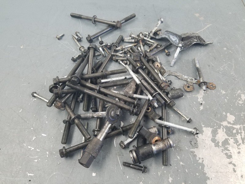 2015 McLaren 650S SpiderM838T 3.8L Engine Misc Bolts / Washers #3936 J4