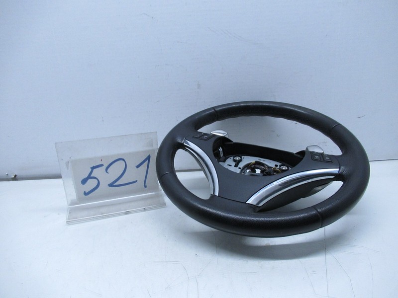 07-10 BMW E92 E93 3 SERIES STEERING DRIVER WHEEL W PADDLE SHIFTER OEM