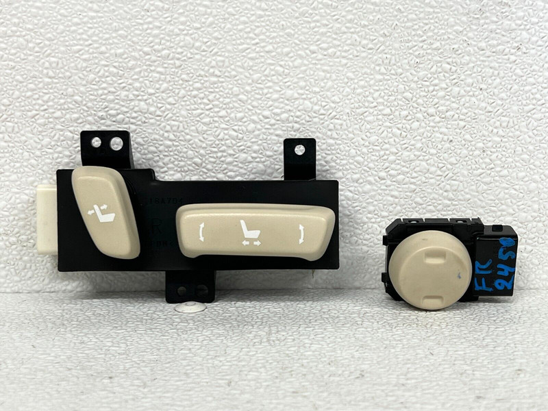 ⭐2010-2021 LEXUS GX460 FRONT RIGHT SEAT CONTROL SWITCH LUMBAR KNOB OEM LOT2450
