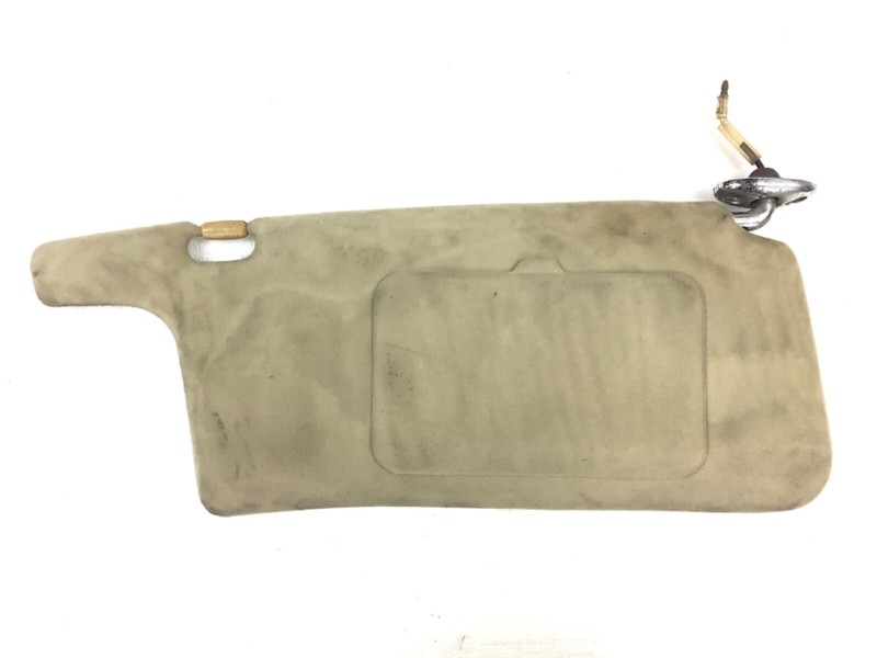 89-90 Legend 2Dr COUPE Right Sunvisor Assy Sun Visor Vinyl Eyes Shade Beige OEM