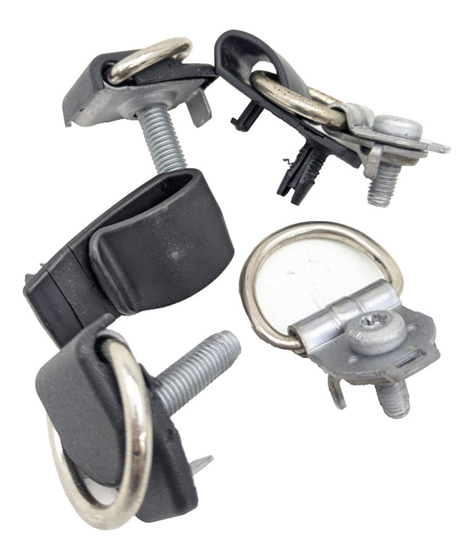 2015-2021 MERCEDES C300 W205 TRUNK QUARTER PANEL CARGO TIE DOWNS SET