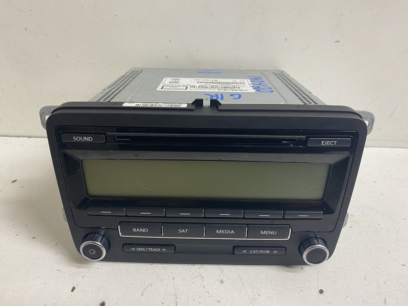 2011-2013 Volkswagen Jetta Radio Stereo NON-NAV 1K0 035 164 Satellite Oem