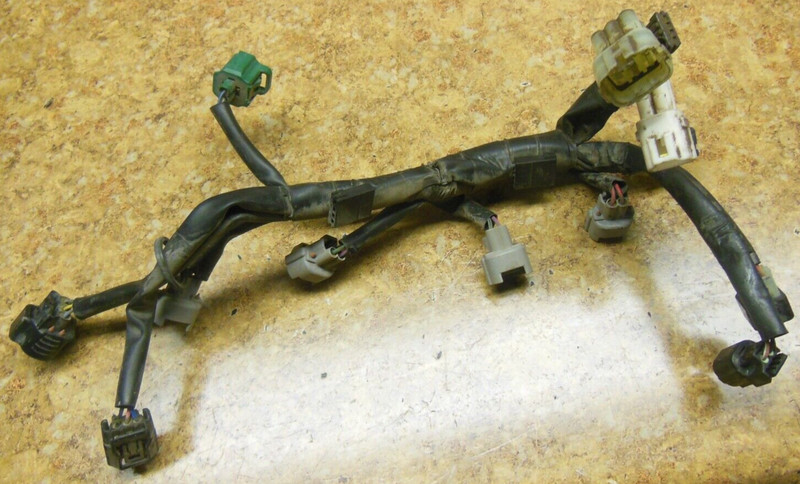 2011 Yamaha FZ6 FZ 6 FZ6-R 6 FZ600R FZ6R Throttle Body Wire Harness Loom Plug 11