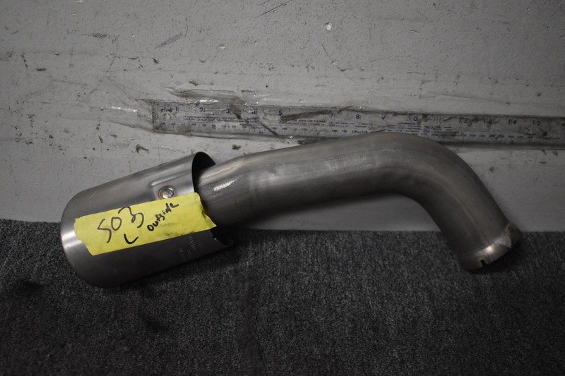 PORSCHE CAYENNE EXHAUST TIP LEFT SIDE FACTORY OEM