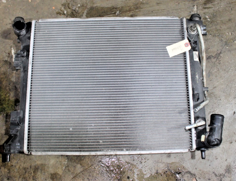 Radiator from 2013 Hyundai Veloster 1.6L AT turbo oil cooler option oem