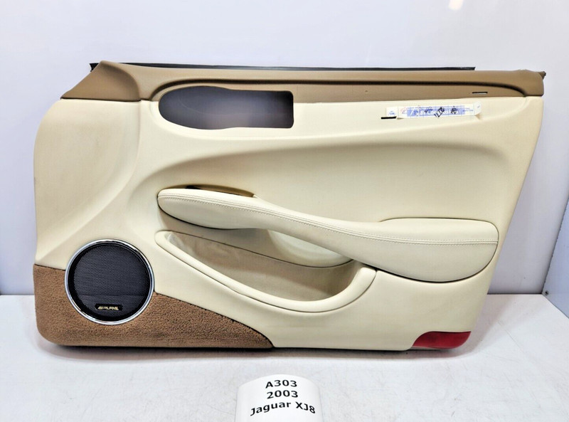 ✅ 1998-2003 OEM Jaguar XJ8 XJR Front Right Passenger Interior Door Panel Beige*